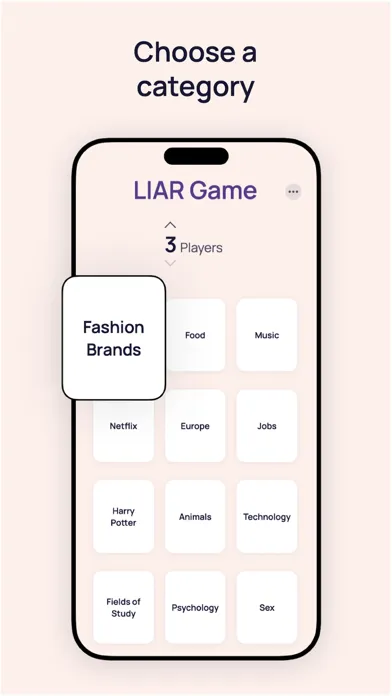 Tangkapan skrin LIAR Game