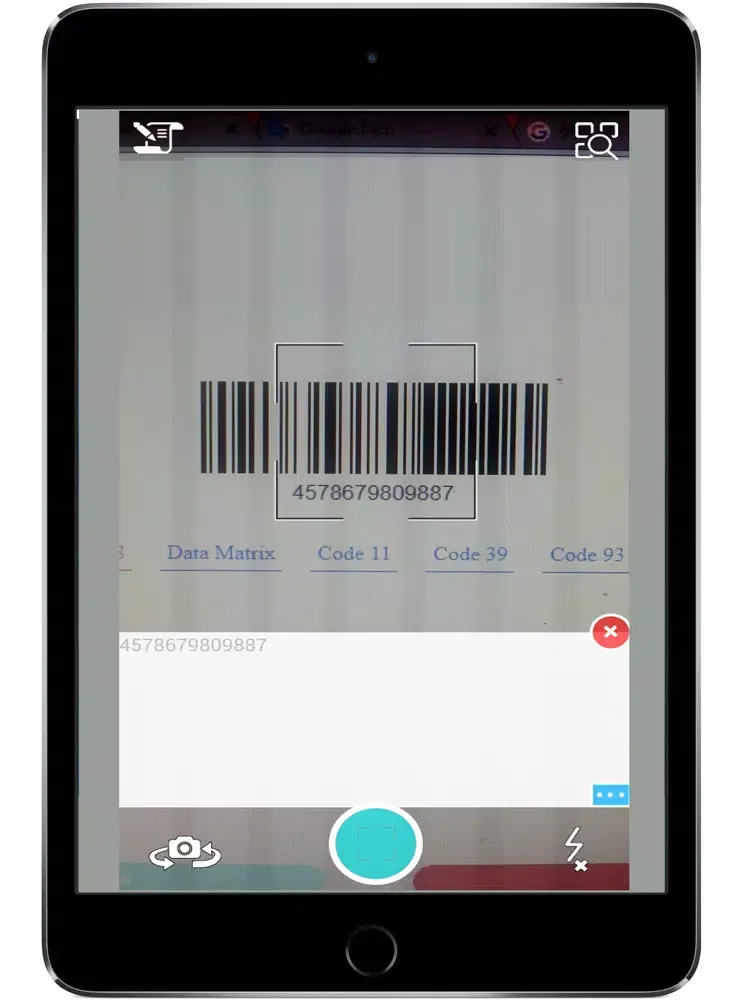 Tangkapan skrin My QR Code All In One Pro iPad 