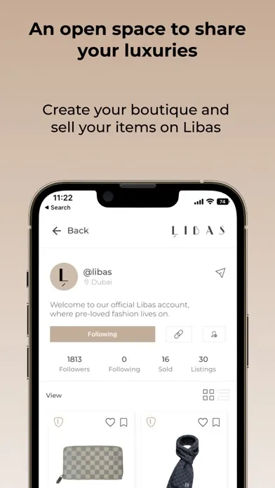 Capturas de tela do Libas - Shop Preloved Luxury