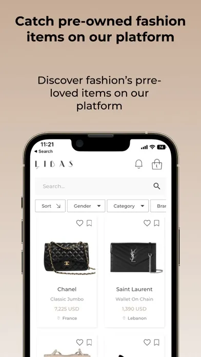 Capturas de tela do Libas - Shop Preloved Luxury