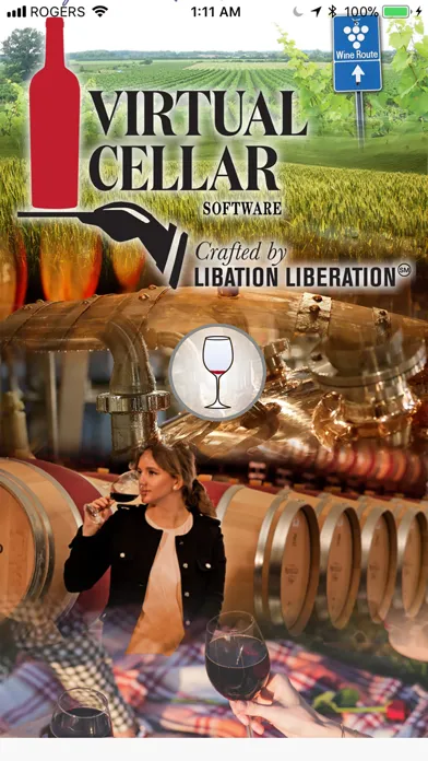 ภาพหน้าจอของ Virtual Cellar