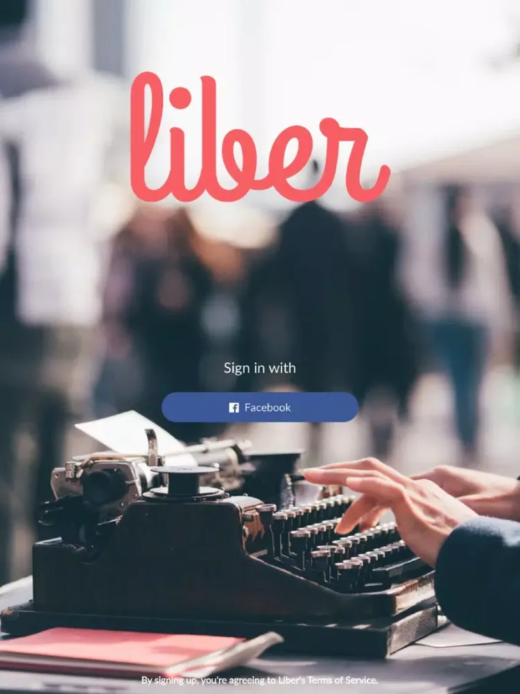Liber App iPad 应用截图