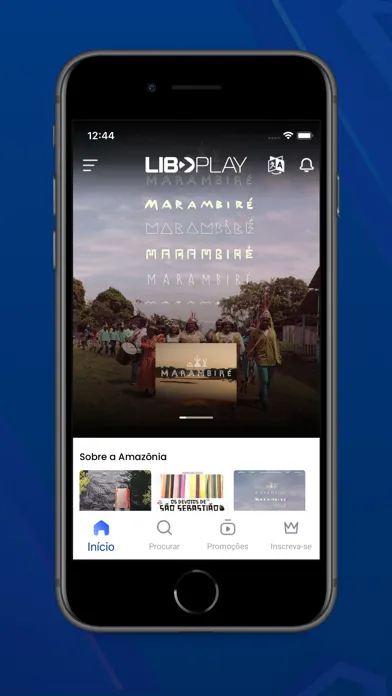 Ảnh chụp màn hình của Libplay