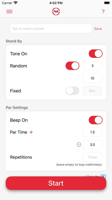 ShootOnTime: Par Timer سکرین شاٹس