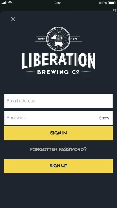 Capturas de tela do Liberation Brewing Co
