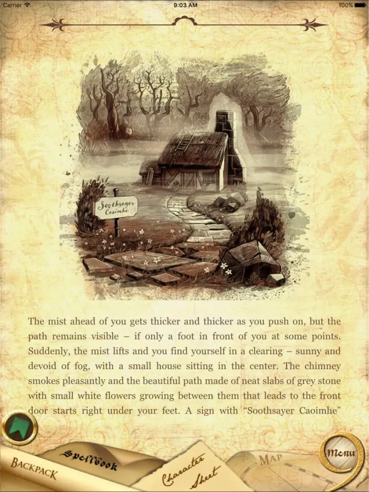 The Burning Trees of Ormen Mau iPad  स्क्रीनशॉट