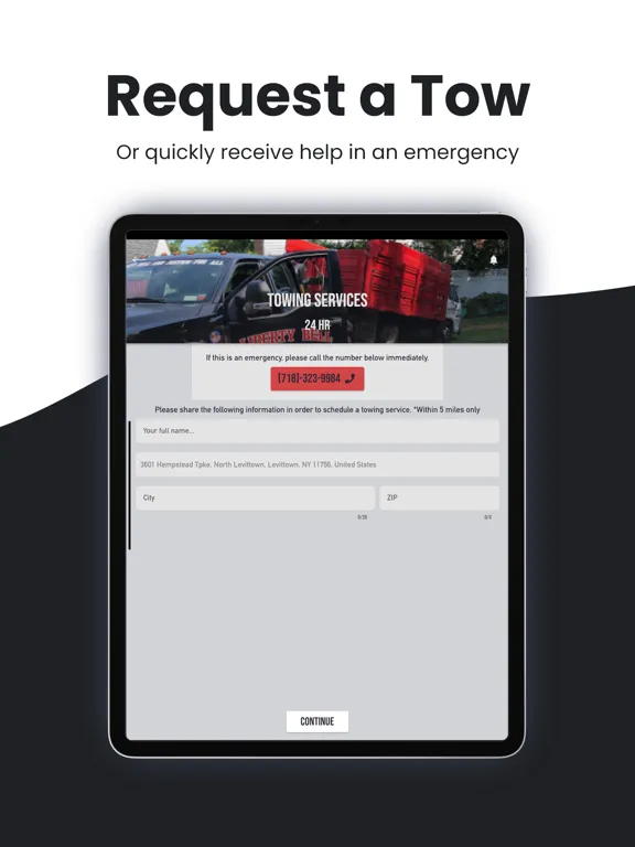 Tangkapan skrin Liberty Bell Car Care iPad 