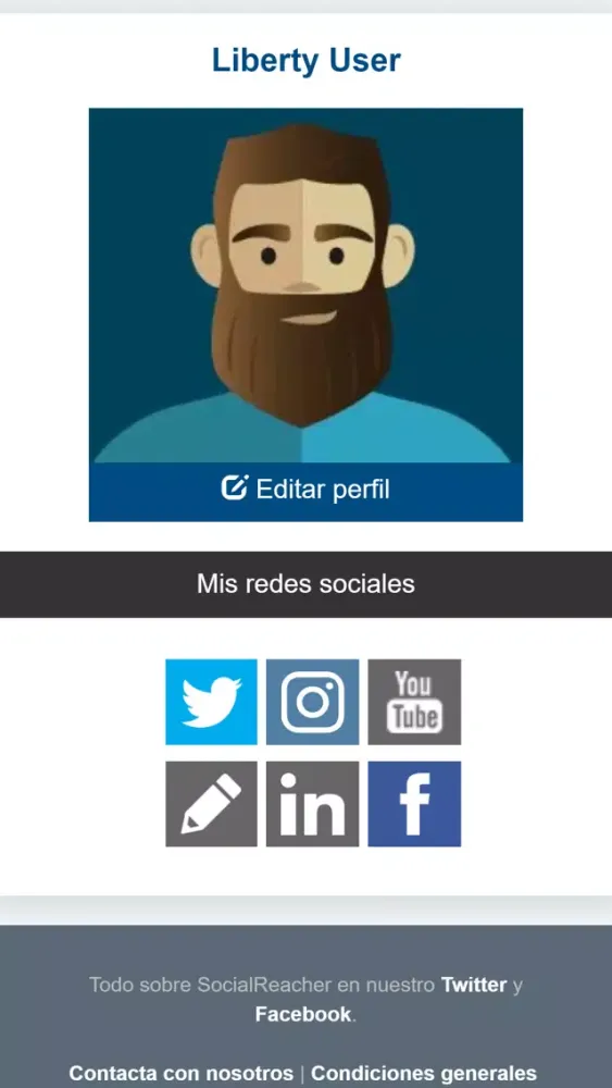 Screenshot di Liberty Comparte