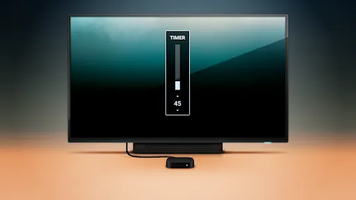 Tangkapan skrin Sleep Timer for Android TV set