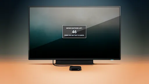 Tangkapan skrin Sleep Timer for Android TV set