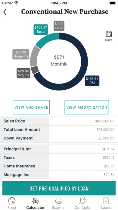 Capturas de tela do MyMortgage by Liberty FCU