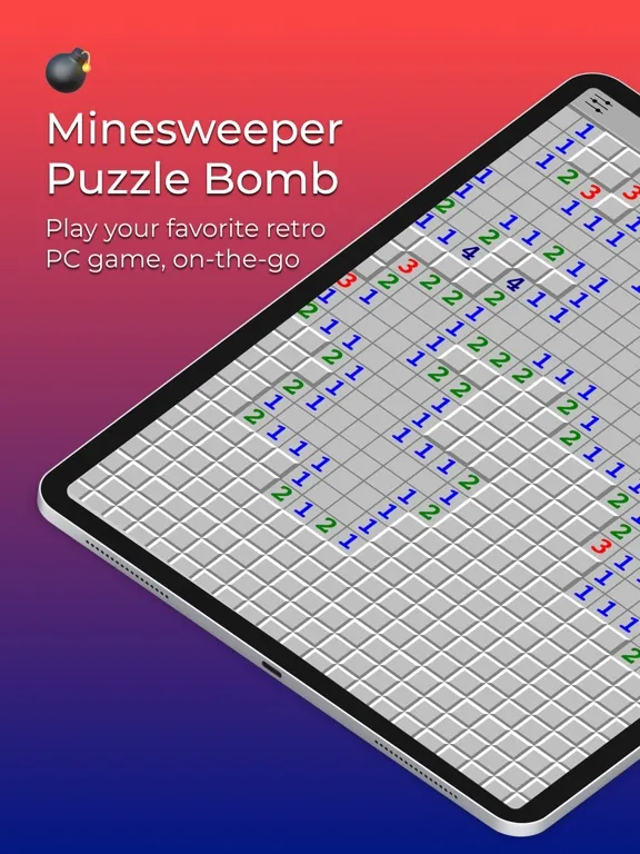 Tangkapan skrin Minesweeper Puzzle Bomb iPad 
