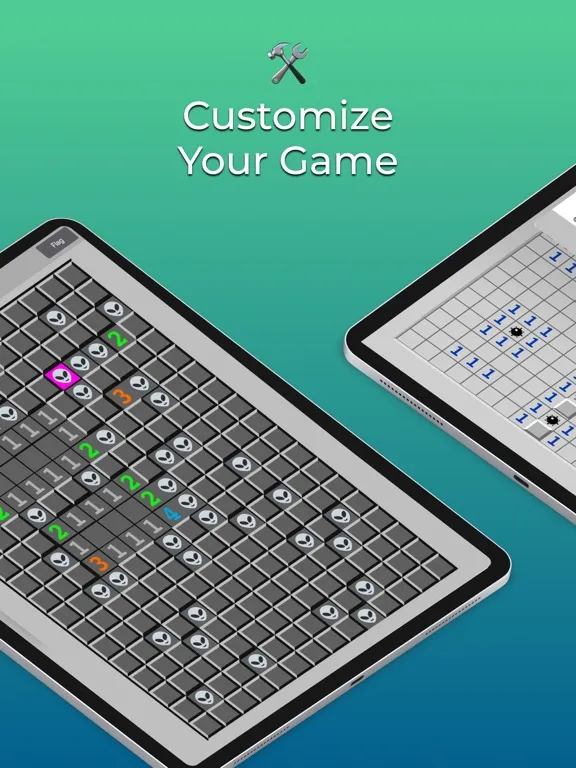Tangkapan skrin Minesweeper Puzzle Bomb iPad 