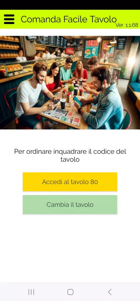 Comanda Facile Tavolo QR 스크린샷