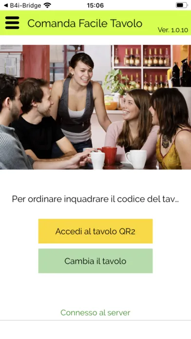 Zrzuty ekranu Comanda Facile Tavolo QR