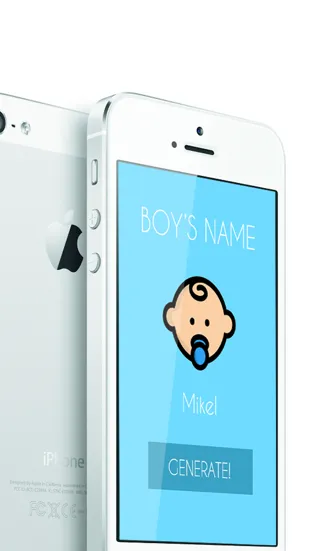 Zrzuty ekranu BABY NAMES GENERATOR