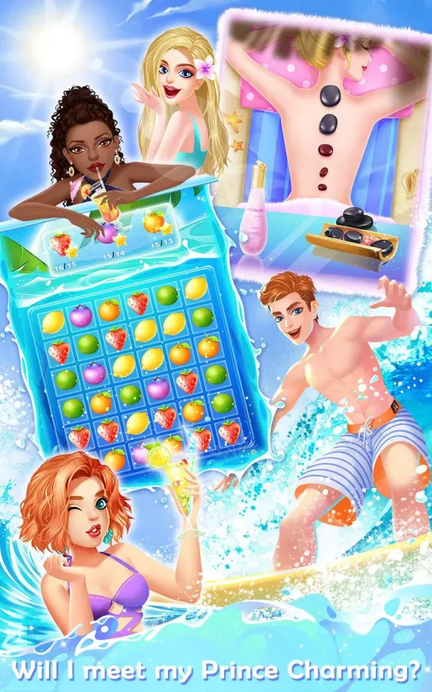 Capturas de pantalla de Beach Party Queen