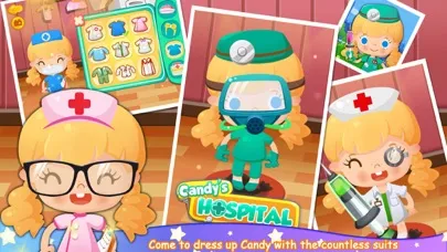 ภาพหน้าจอของ Candy's Hospital - Kids Educational Games