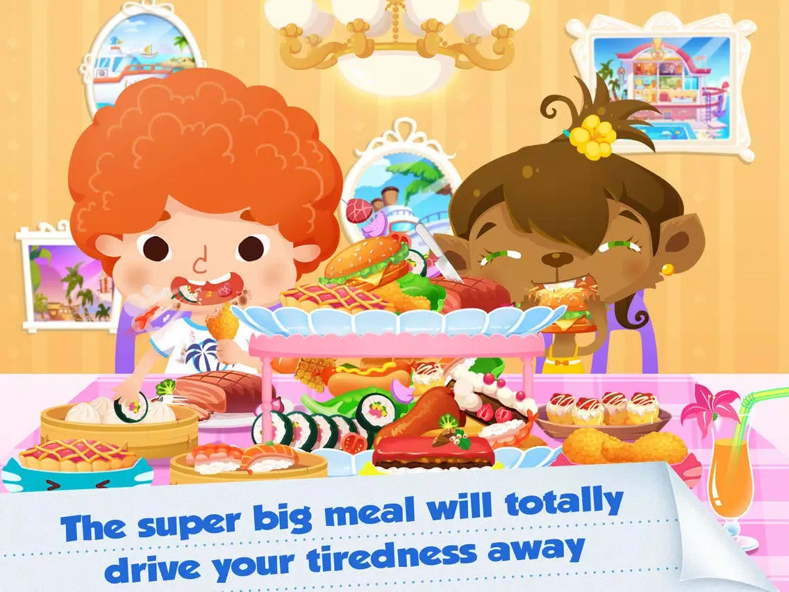 Candy's Vacation: Beach Hotel iPad  Screenshots