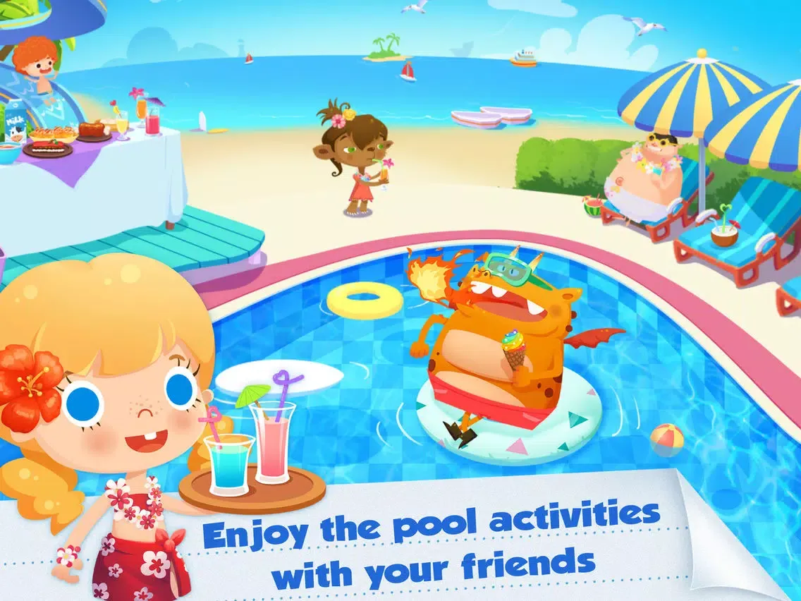 Candy's Vacation: Beach Hotel iPad  Screenshots