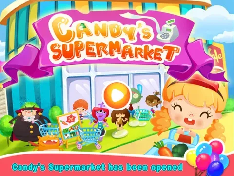 Candy's Supermarket - Kids Educational Games iPad  스크린샷