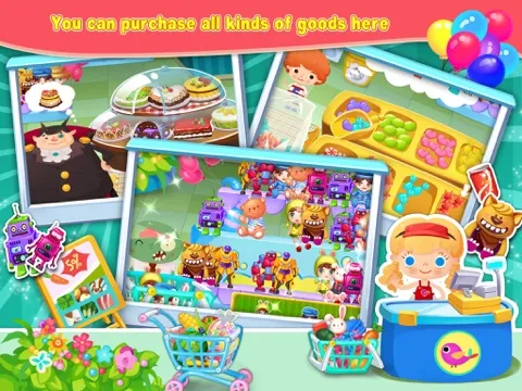 Candy's Supermarket - Kids Educational Games iPad  스크린샷