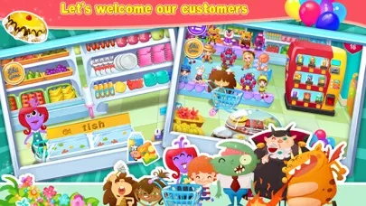 Candy's Supermarket - Kids Educational Games 스크린샷