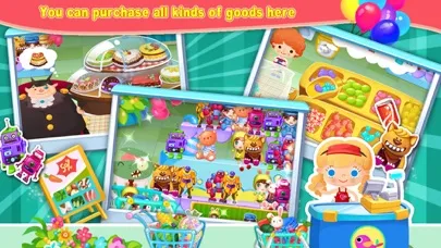Candy's Supermarket - Kids Educational Games 스크린샷