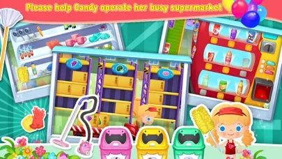 Candy's Supermarket - Kids Educational Games 스크린샷