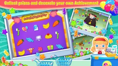 Candy's Supermarket - Kids Educational Games 스크린샷