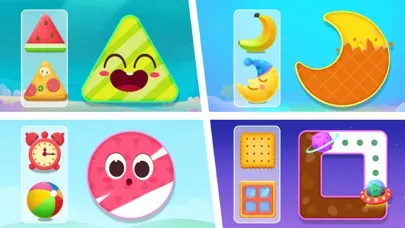 Chuchume Shapes Learning Screenshots