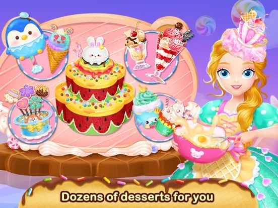 Princess Libby Dessert Maker iPad  স্ক্রিনশট