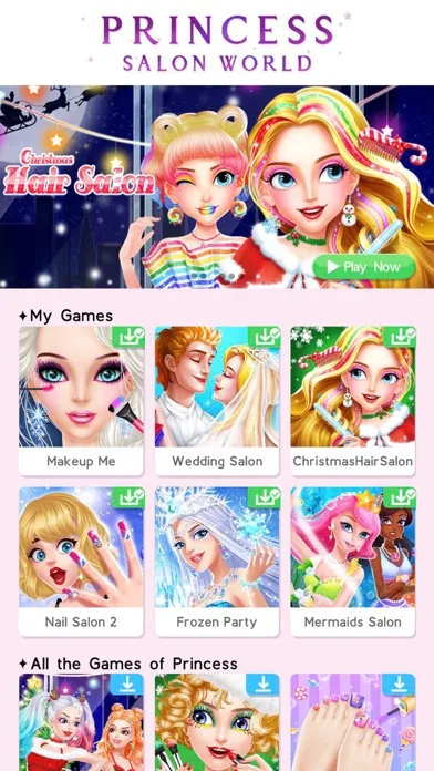 Princess Salon World Ekran Görüntüleri
