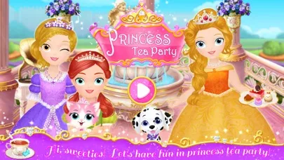 Tangkapan skrin Princess Libby - Tea Party