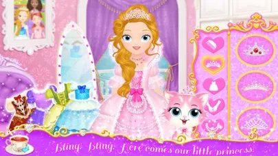 Tangkapan skrin Princess Libby - Tea Party