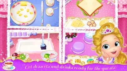 Tangkapan skrin Princess Libby - Tea Party