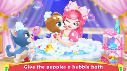 Tangkapan skrin Royal Puppy Costume Party