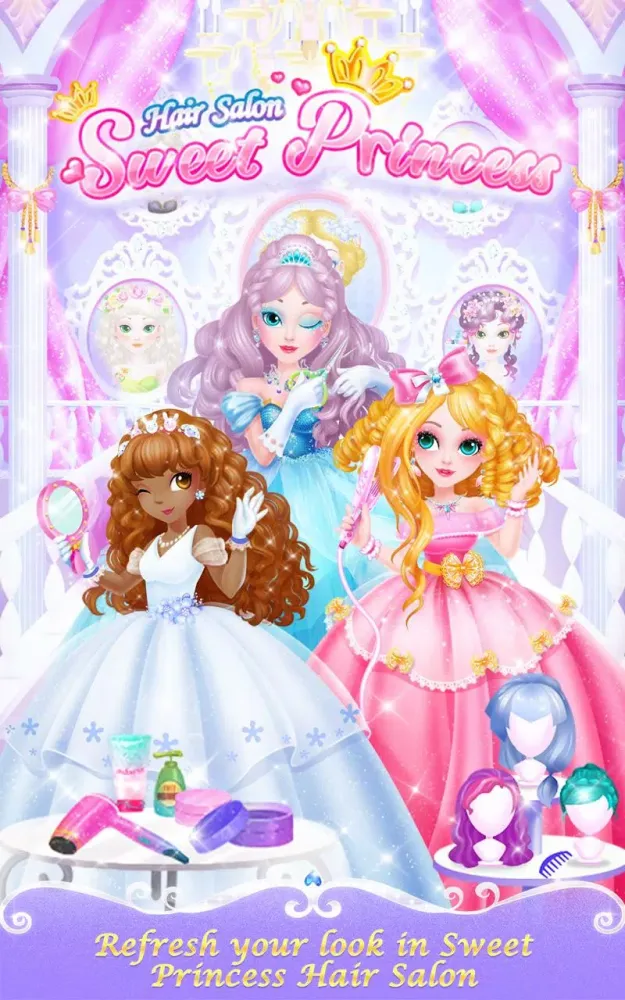 Tangkapan layar Sweet Princess Hair Salon