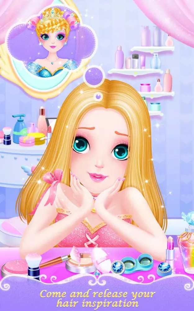 Tangkapan layar Sweet Princess Hair Salon