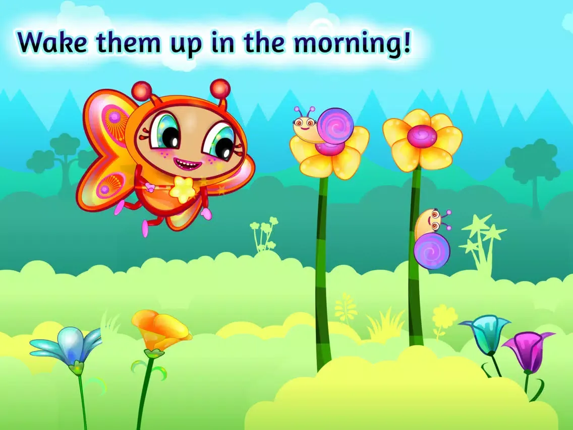 Screenshot di Good Morning & Good Night for Kids-Funny Timer Educational Game to Learn Routines & daily activities. iPad 