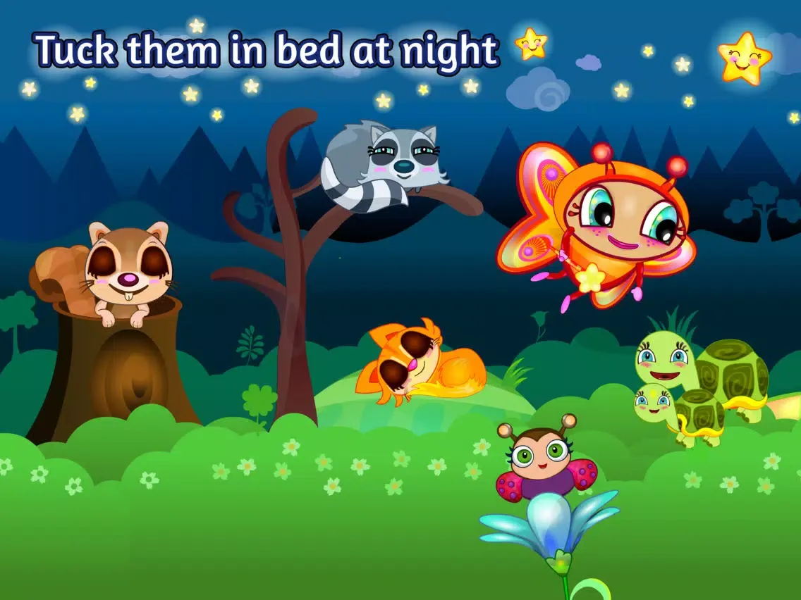Screenshot di Good Morning & Good Night for Kids-Funny Timer Educational Game to Learn Routines & daily activities. iPad 