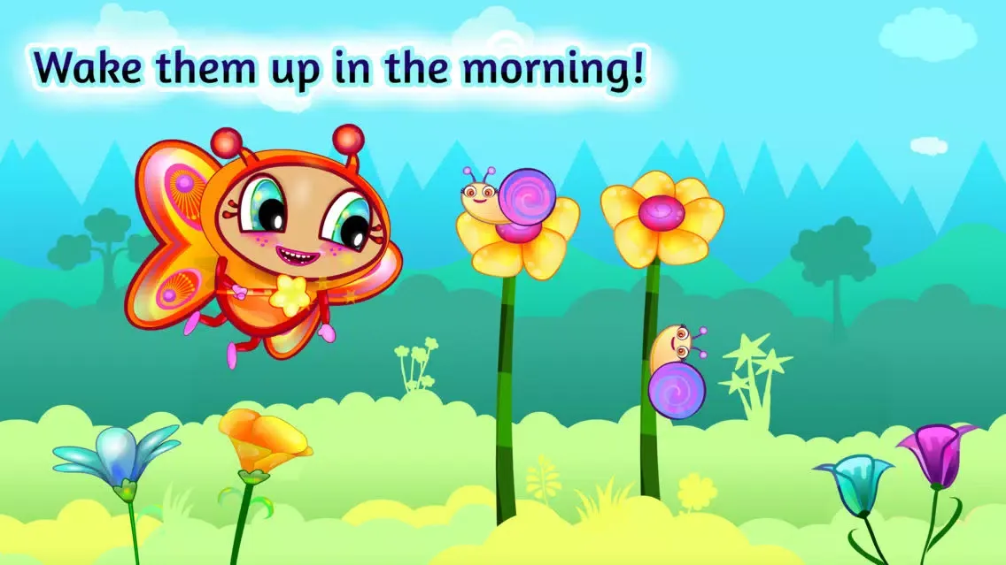 Screenshot di Good Morning & Good Night for Kids-Funny Timer Educational Game to Learn Routines & daily activities.