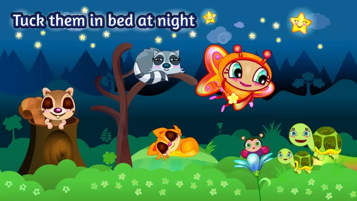 Screenshot di Good Morning & Good Night for Kids-Funny Timer Educational Game to Learn Routines & daily activities.