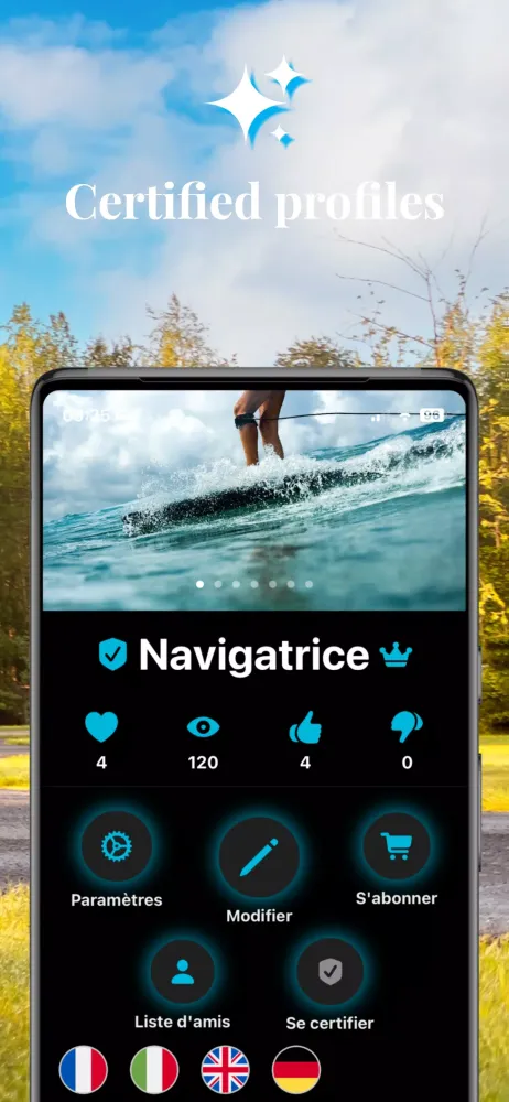 Captures d'écran de Campers