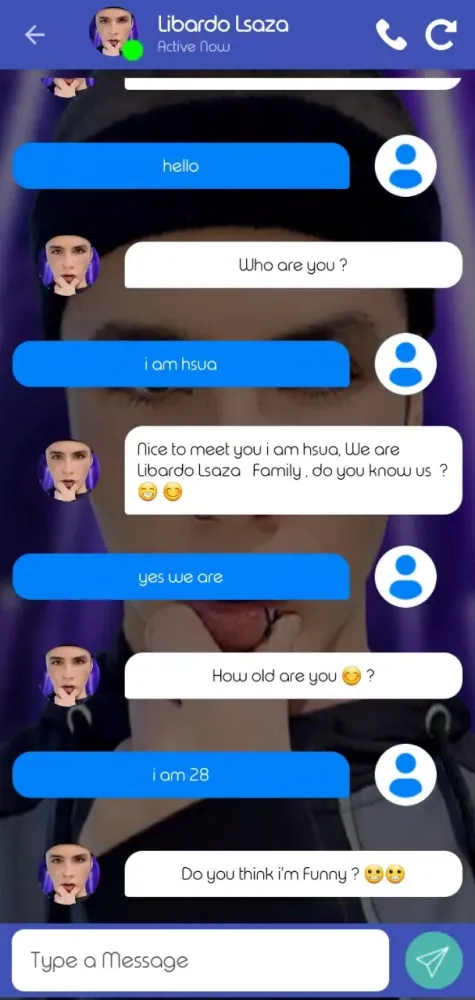 Libardo Isaza Videollamada Fal Ekran Görüntüleri