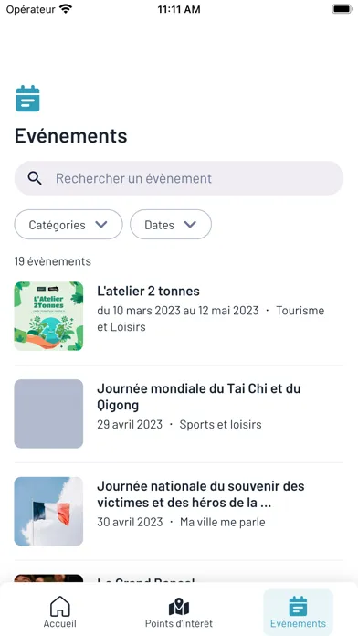 Captures d'écran de Libourne dans ma poche