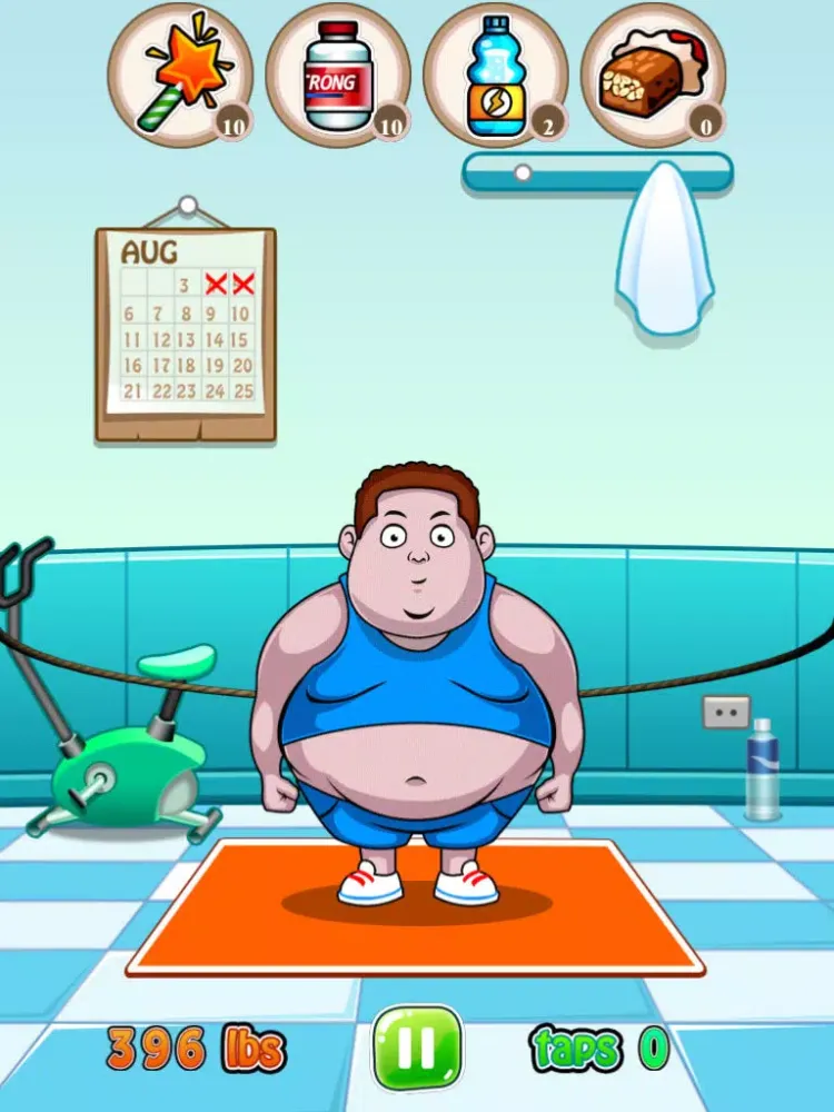 Fitness Trainer-Fit the fat iPad  Screenshots