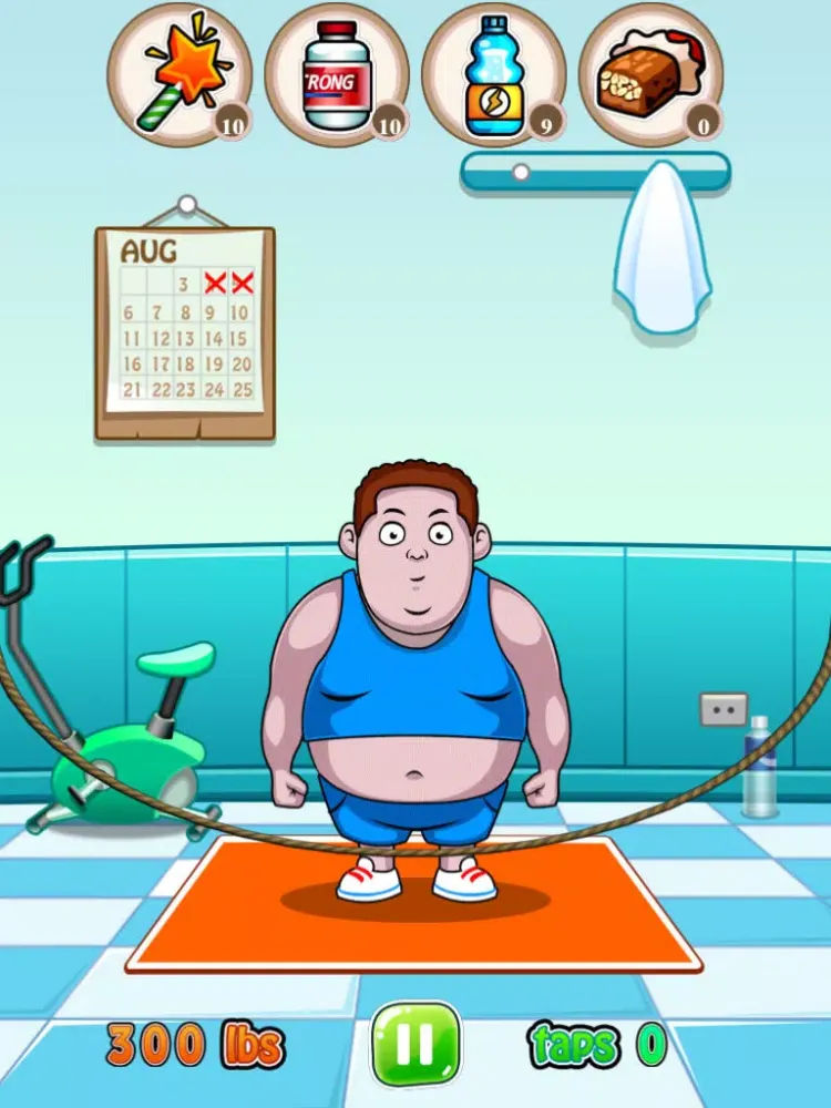 Fitness Trainer-Fit the fat iPad  Screenshots