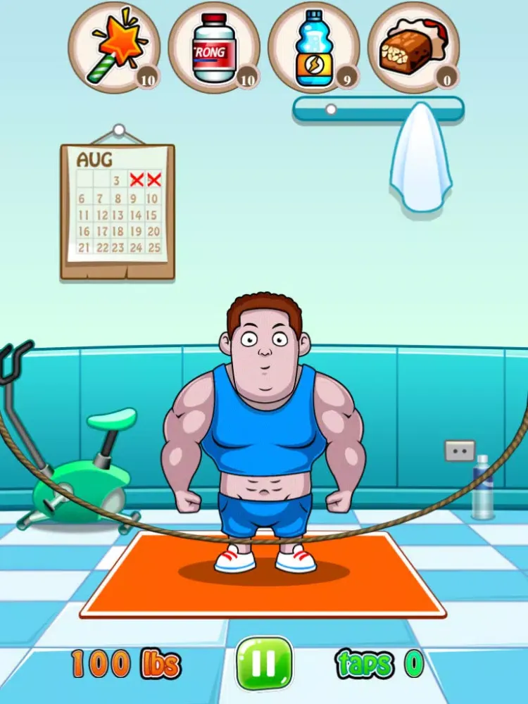Fitness Trainer-Fit the fat iPad  Screenshots