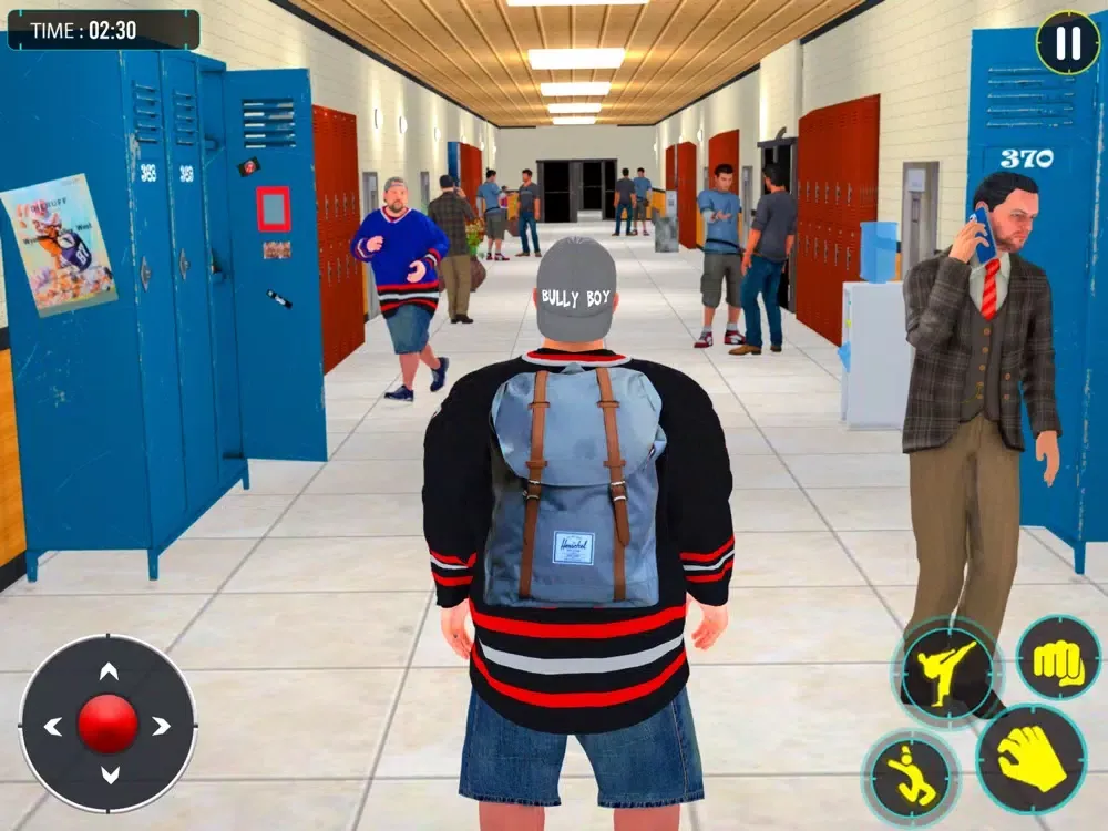 Capturas de tela do High School Bully Boy Gangster iPad 